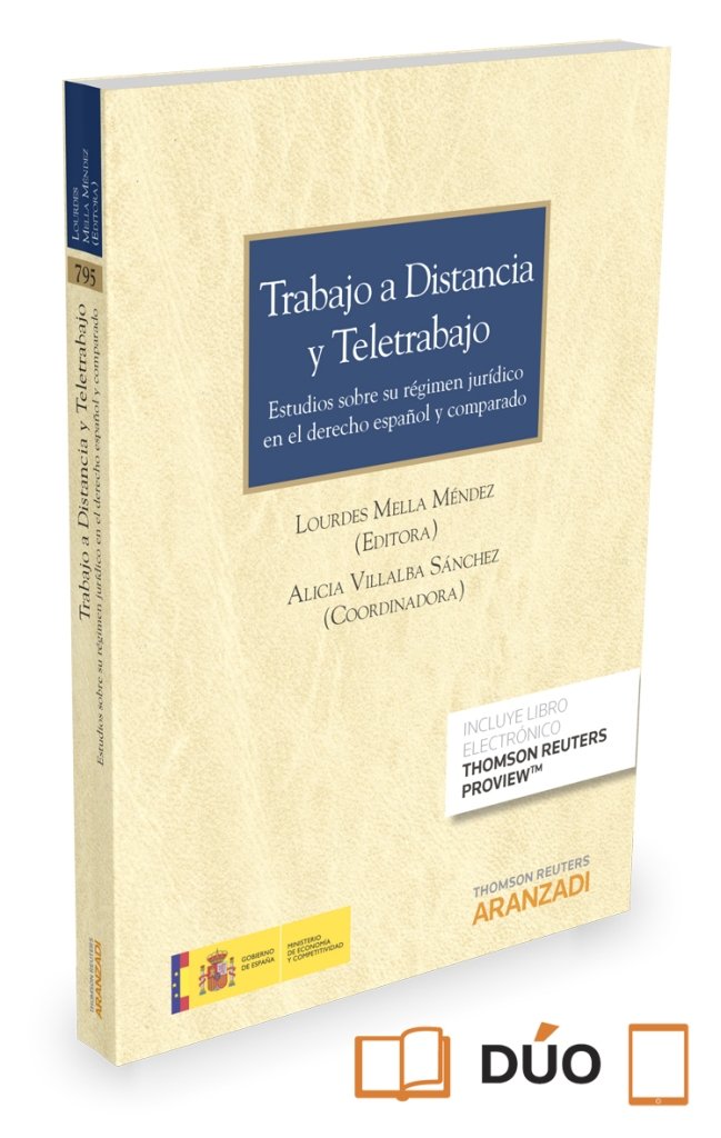 Kniha Trabajo a distancia y teletrabajo (Papel + e-book) Mella Méndez