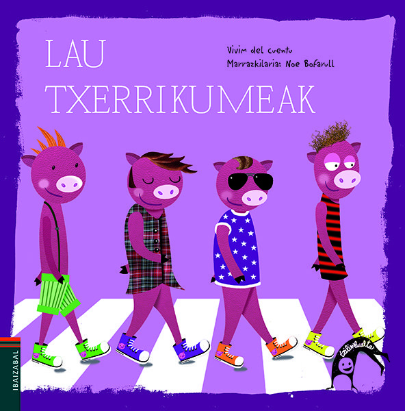 Libro Lau txerrikumeak del Cuentu