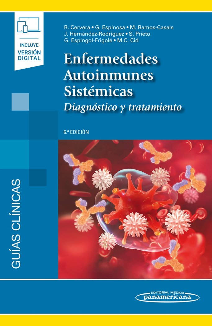 Kniha Enfermedades Autoinmunes Sistémicas(+e-book) Cervera Segura