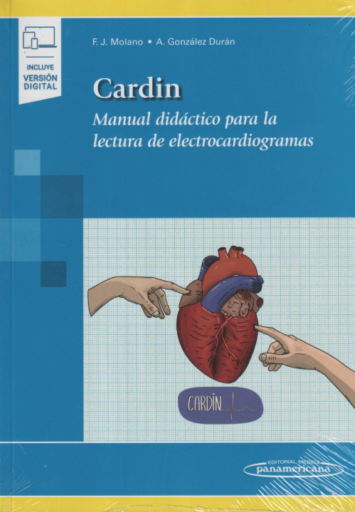 Könyv CARDIN. Manual didáctico para la lectura de electrocardiogramas Molano Casimiro