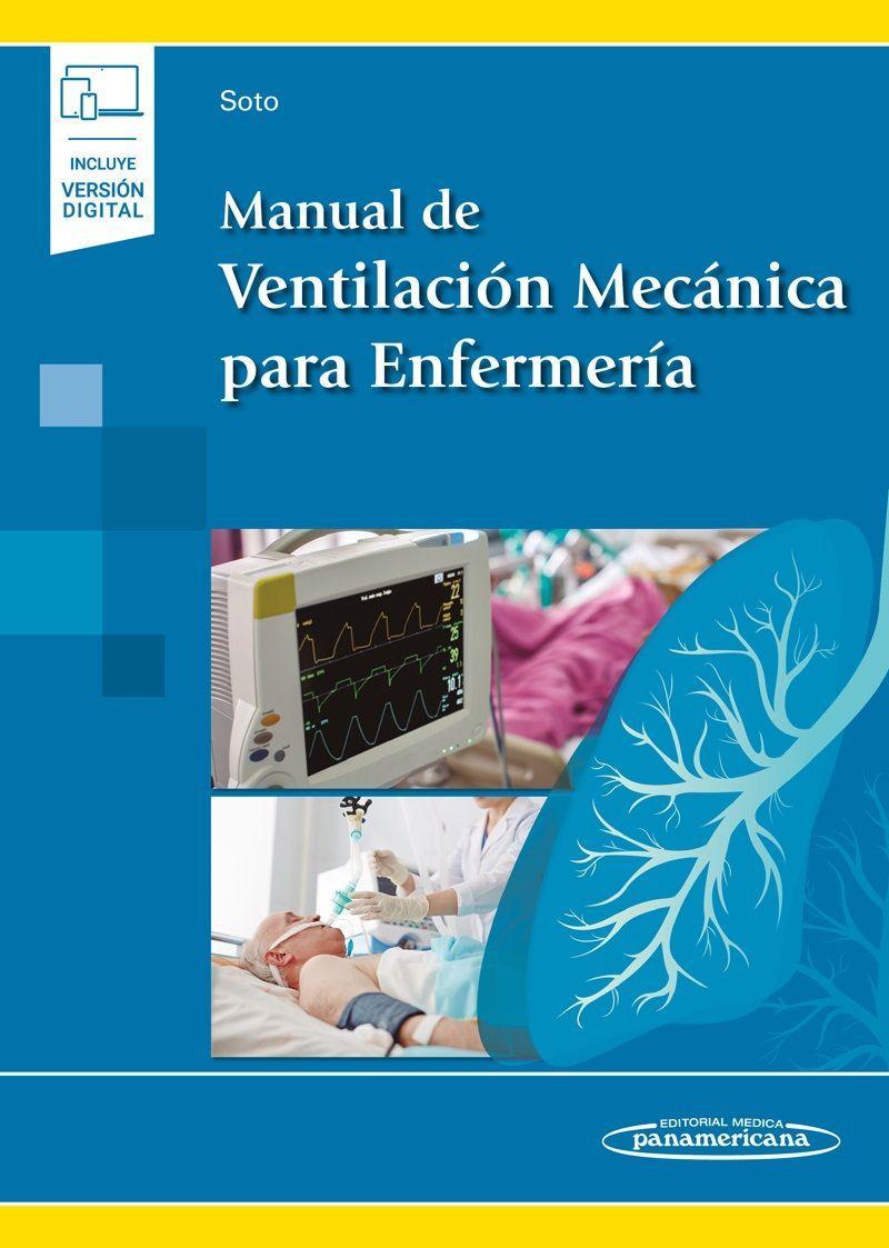 Knjiga Manual de Ventilación Mecánica para Enfermería Soto del Arco