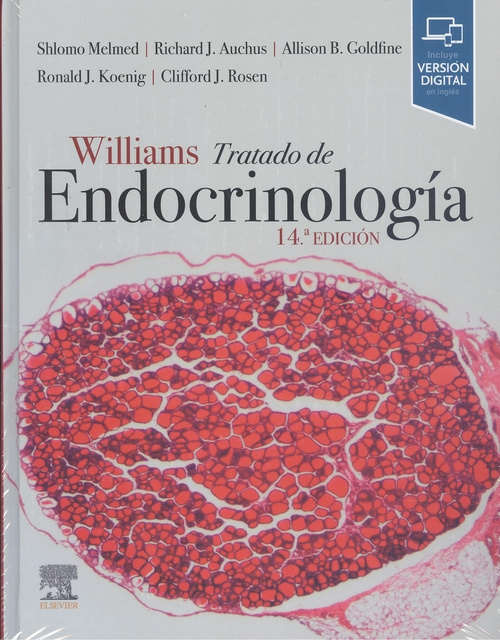 Kniha WILLIAMS TRATADO DE ENDOCRINOLOGIA 14ª ED MELMED