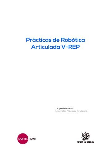 Könyv Prácticas de Robótica Articulada V-REP Armesto Ángel
