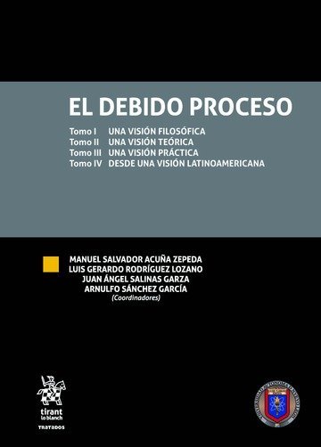 Kniha El Debido Proceso 4 Volúmenes Rodríguez Arana