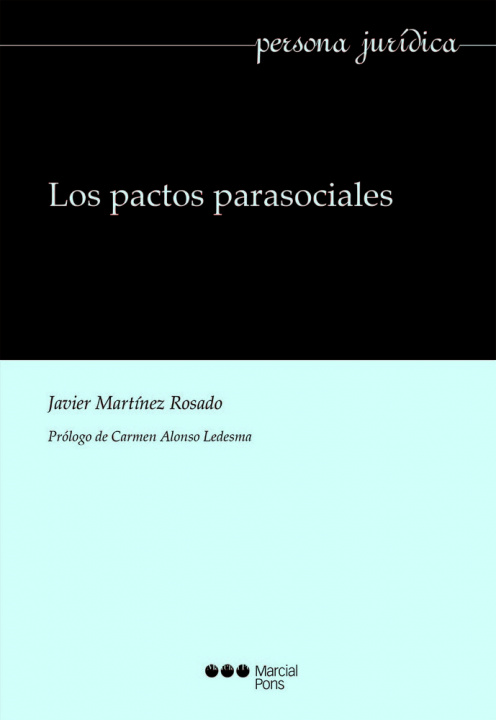 Kniha Los pactos parasociales Martínez Rosado