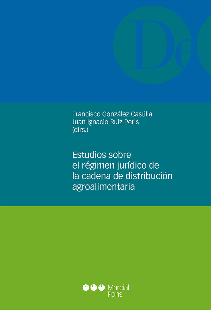 Carte Estudios sobre el régimen jurídico de la cadena de distribución agroalimentaria 