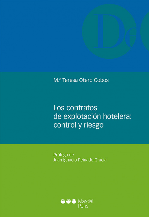 Könyv Los contratos de explotación hotelera: control y riesgo Otero Cobos