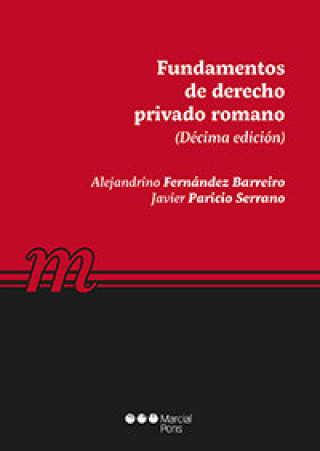Kniha Fundamentos de Derecho privado romano Fernández Barreiro