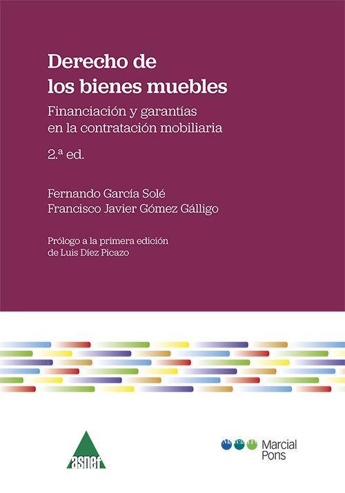 Книга Derecho de los bienes muebles García Solé