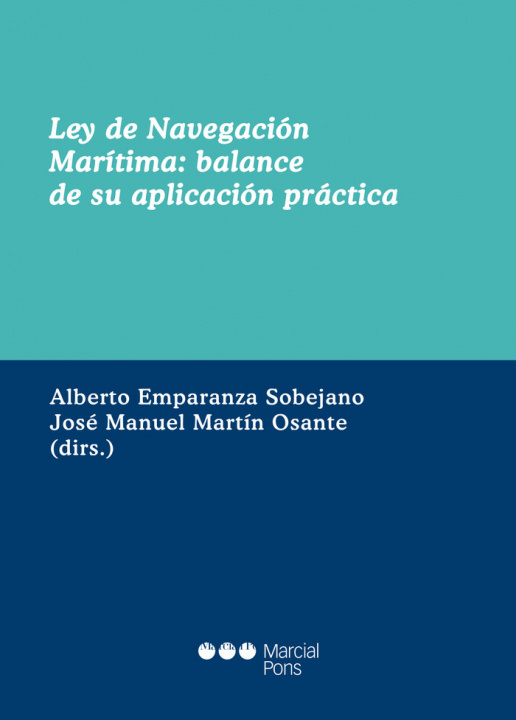 Könyv Ley de Navegación Marítima MARTIN OSANTE
