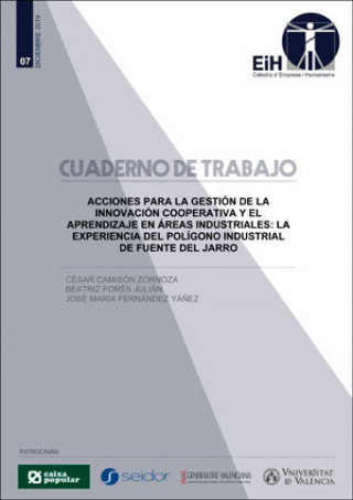 Könyv Acciones para la gestión de la innovación cooperativa y el aprendizaje en áreas industriales: La exp Camisón Zornoza
