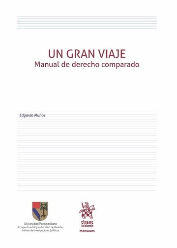 Carte UN GRAN VIAJE Manual de derecho comparado Muñoz López