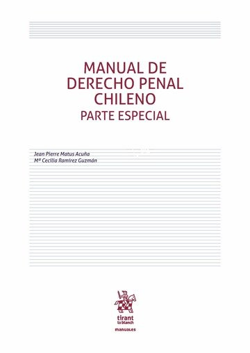 Книга Manual de Derecho Penal Chileno Parte Especial Matus Acuña