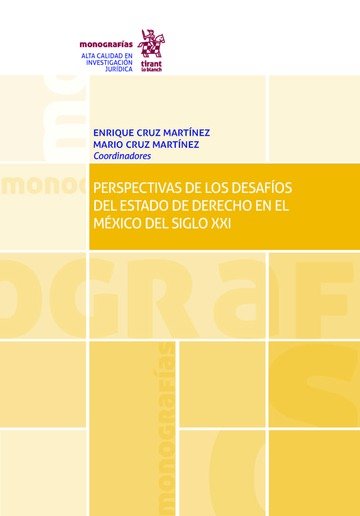 Kniha Perspectivas de los desafíos del Estado de Derecho en el México del siglo XXI Cruz Martínez