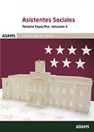 Kniha Temario específico 4 Asistentes Sociales de la Comunidad de Madrid 