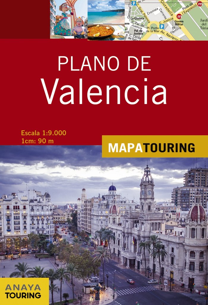 Könyv PLANO DE VALENCIA ANAYA TOURING