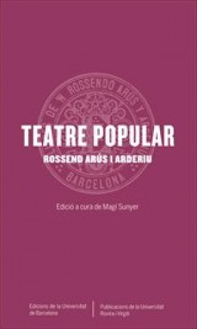 Knjiga Teatre popular Arús i Arderiu