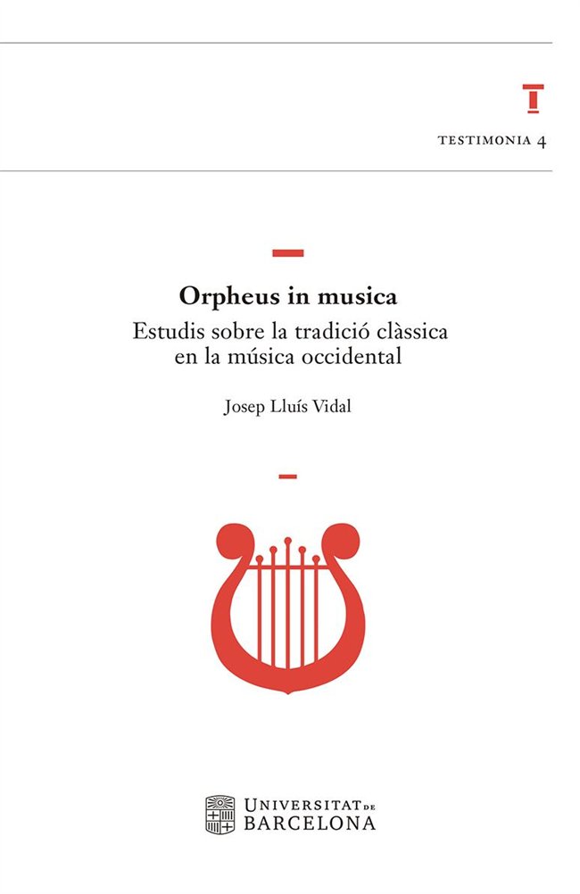Boek Orpheus in musica Vidal Pérez