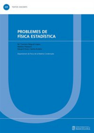 Carte PROBLEMES DE FISICA ESTADISTICA MIGUEL LOPEZ