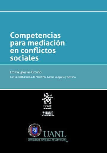 Книга Competencias para mediación en conflictos sociales Iglesias Ortuño