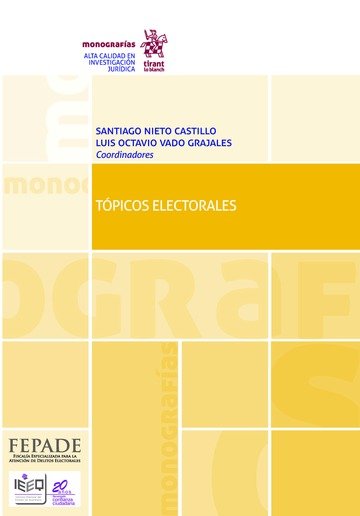 Kniha Tópicos Electorales Nieto Castillo