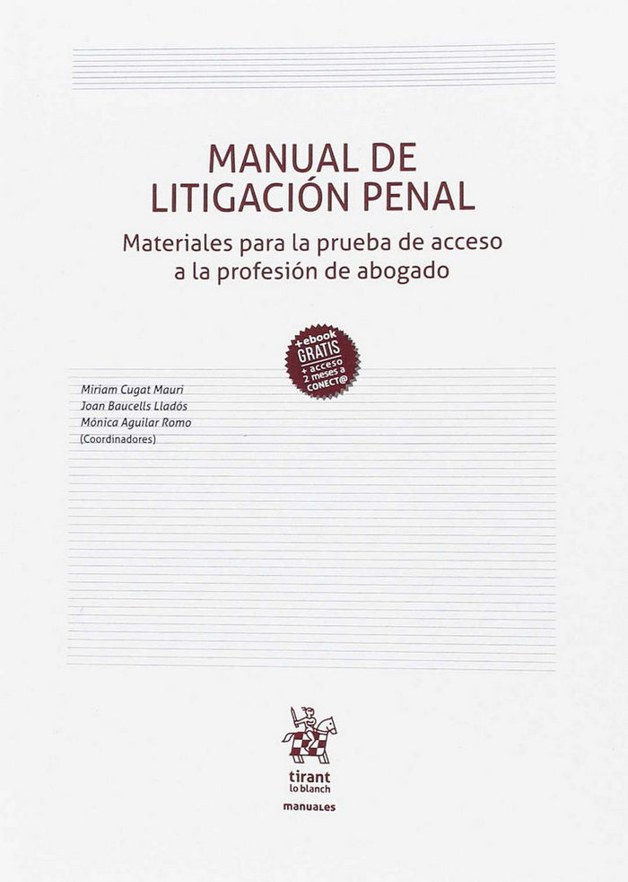 Carte Manual de Litigación Penal Aguilar Romo