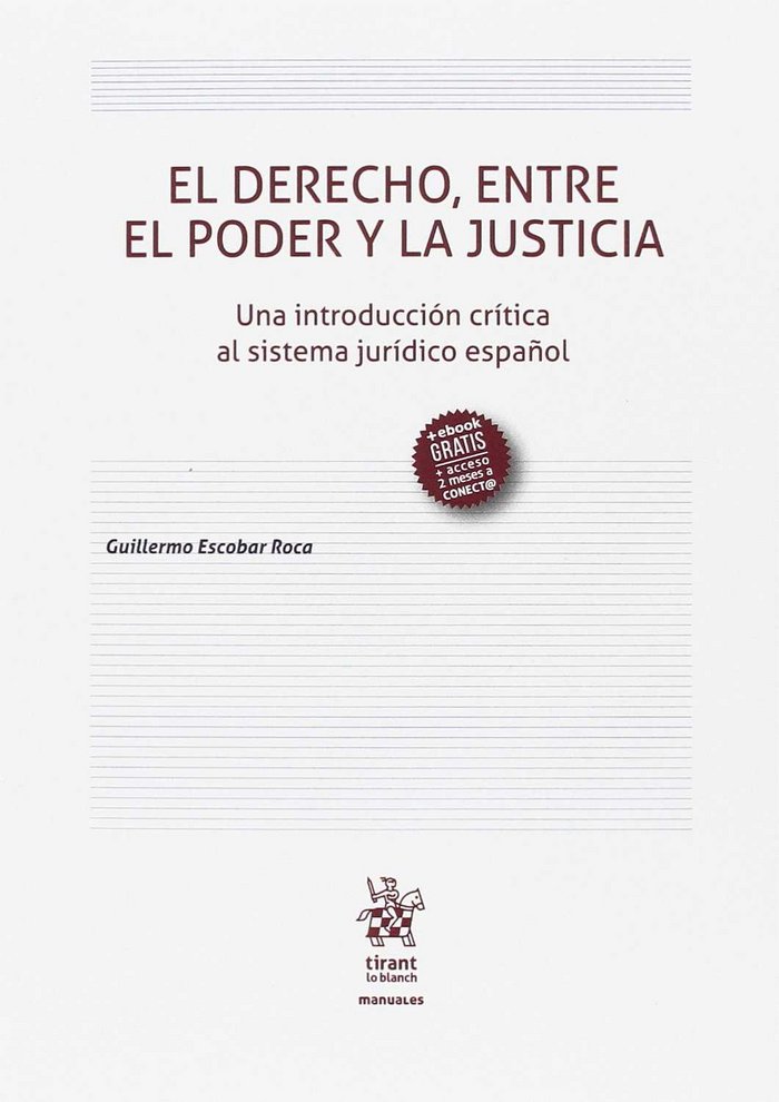Carte El Derecho, Entre el Poder y la Justicia Escobar Roca
