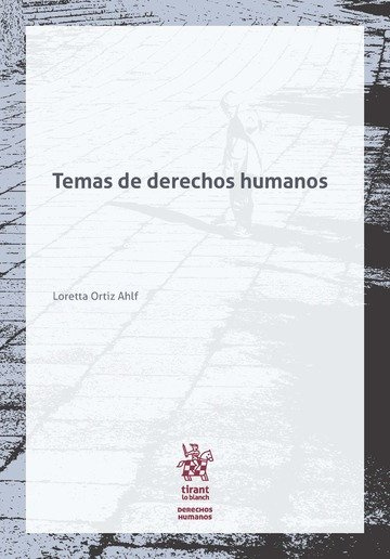 Kniha Temas de Derechos Humanos Ortíz Ahlf