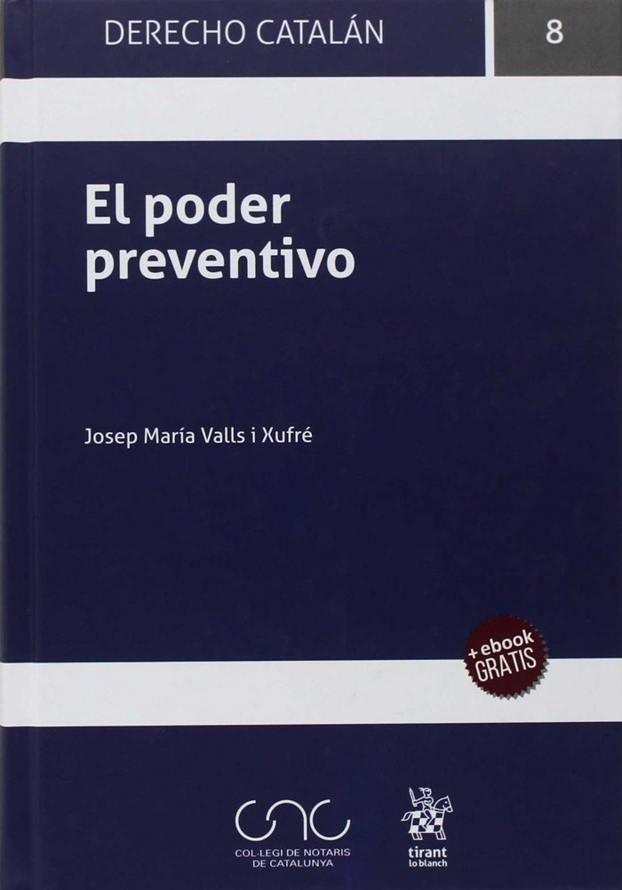 Knjiga El poder preventivo Valls i Xufré