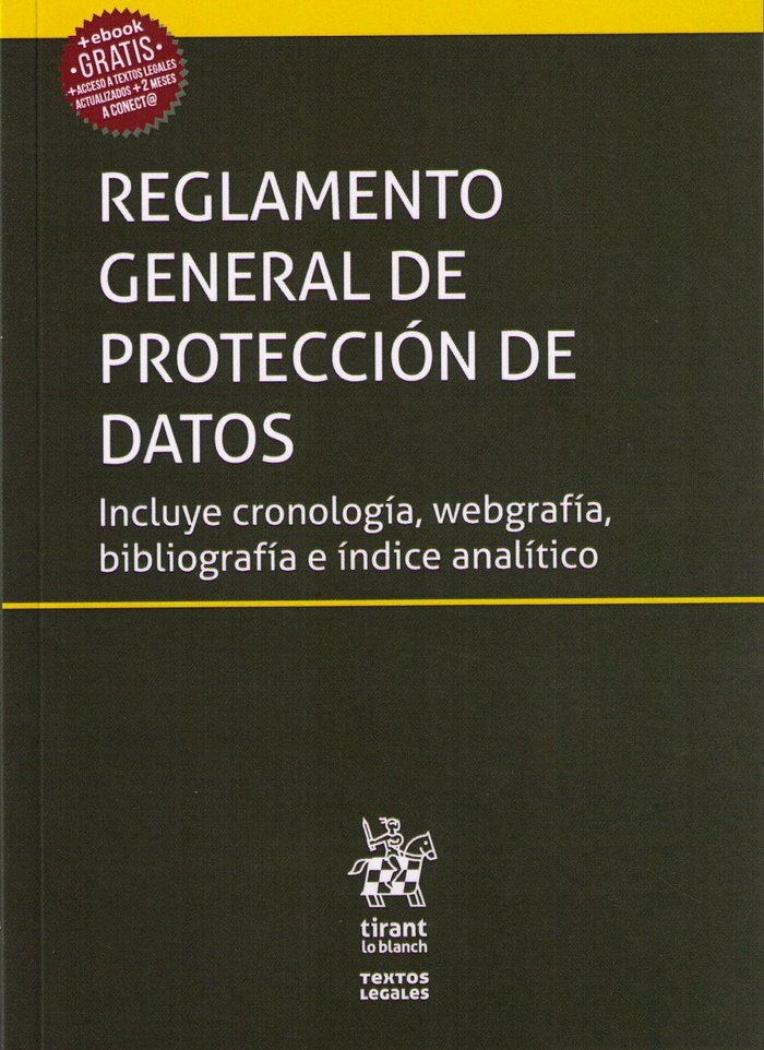 Buch Reglamento general de protección de datos Hernández López