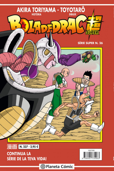 Kniha Bola de Drac Sèrie vermella nº 237 Toriyama