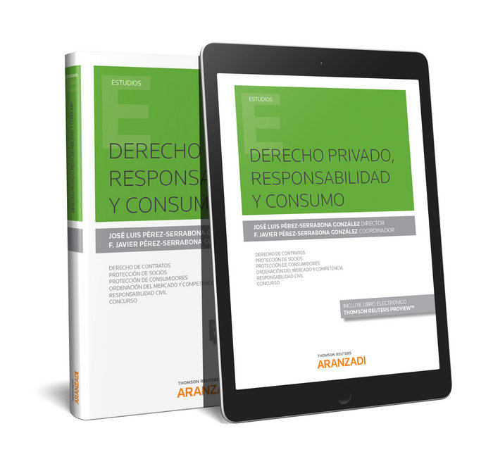 Carte Derecho Privado, Responsabilidad y Consumo (Papel + e-book) Pérez Serrabona