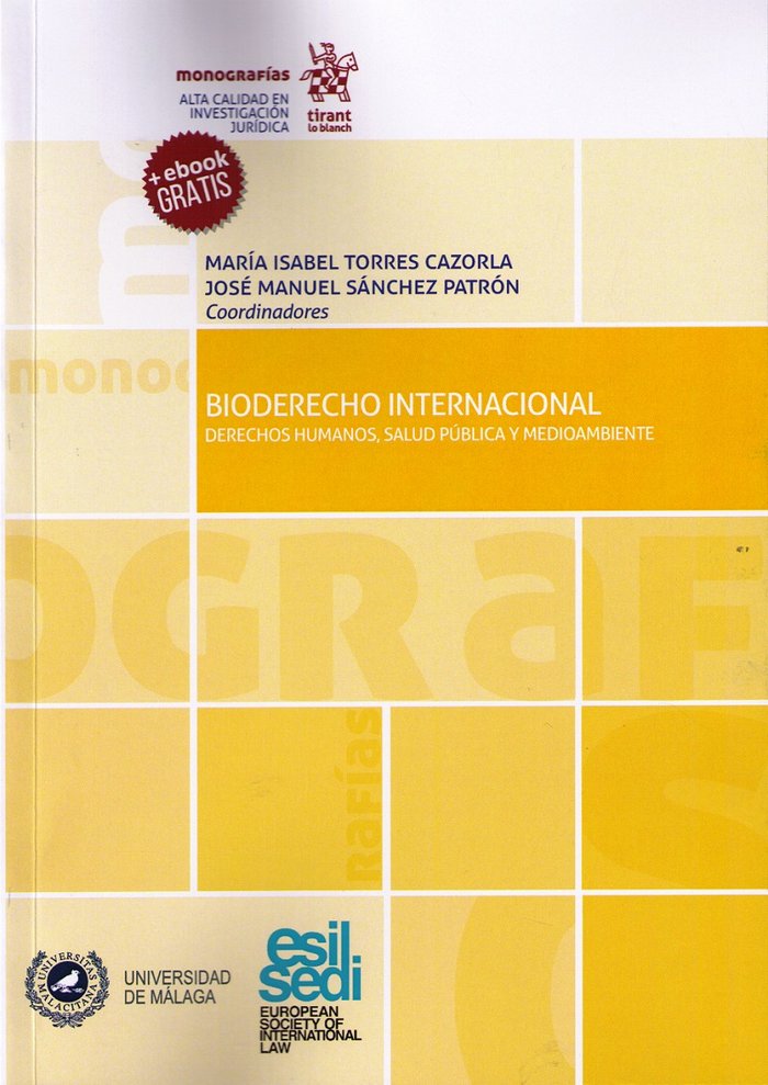 Kniha Bioderecho internacional Torres Cazorla