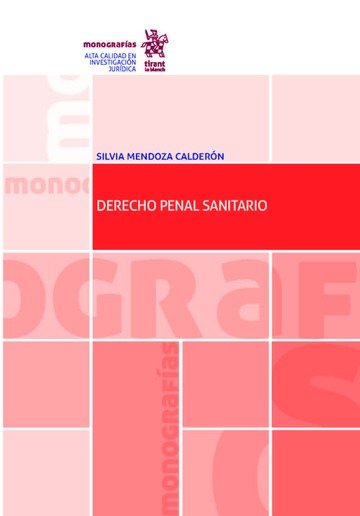Carte Derecho penal sanitario Mendoza Calderón