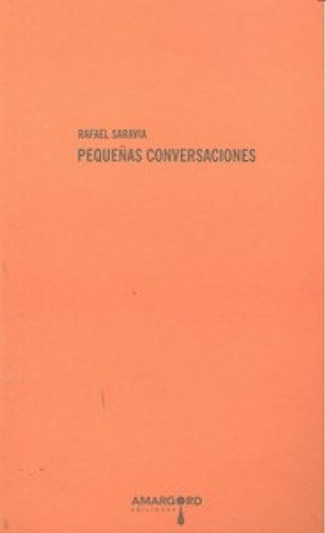 Kniha Pequeñas conversaciones Saravia