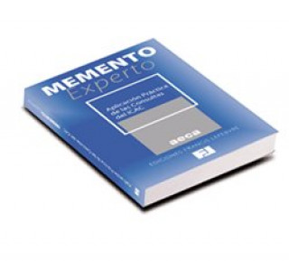 Książka MEMENTO EXPERTO APLICACION PRACTICA DE LAS CONSULTAS DEL ICAC EDICIONES FRANCIS LEFEBVRE