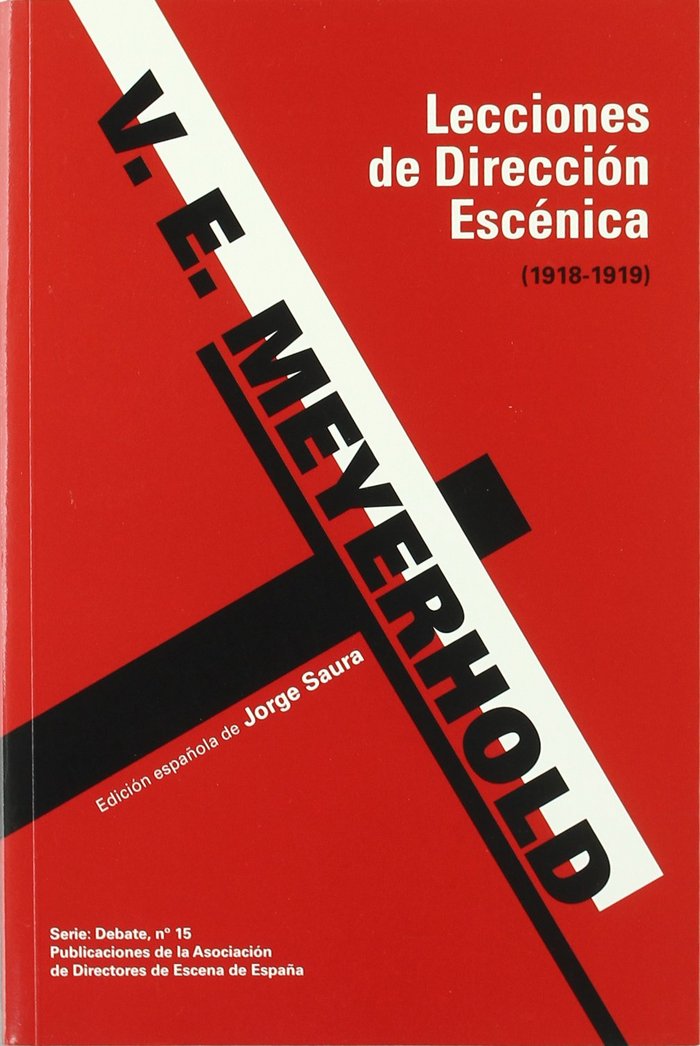 Boek LECCIONES DE DIRECCION ESCENICA MEYERHOLD