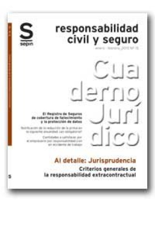 Carte CRITERIOS GENERALES DE LA RESPONSABILIDAD EXTRACONTRACTUAL EDITORIAL SEPIN