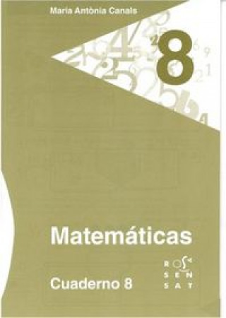 Kniha Matemáticas. Cuaderno 8 Canals