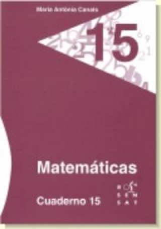 Kniha MATEMATICAS CUADERNO 15 5º EP 