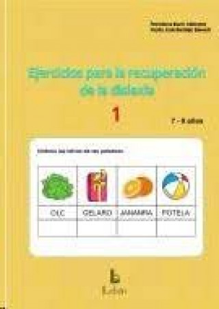 Knjiga Ejercicios para la recuperación de la dislexia-1 BACH ALEMANY