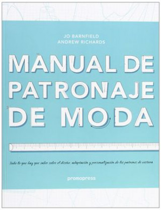 Kniha Manual de patronaje de moda BARNFIELD