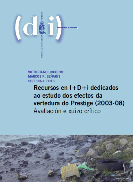 Carte Recursos en I D i dedicados aos estudo dos efectos da vertedura do Prestige (2003-08) URGORRI CARRASCO