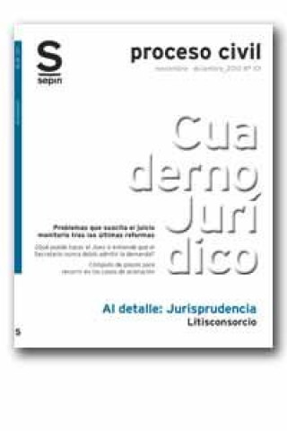 Βιβλίο LITISCONSORCIO EDITORIAL SEPIN