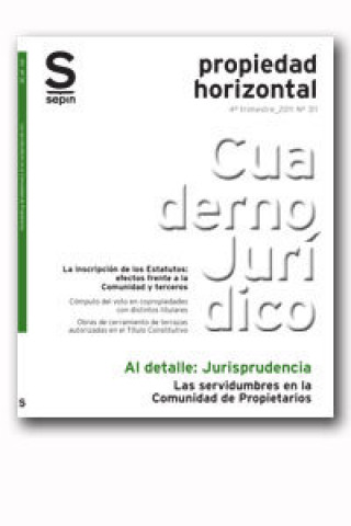 Knjiga SERVIDUMBRES EN LA COMUNIDAD DE PROPIETARIOS, LAS EDITORIAL SEPIN