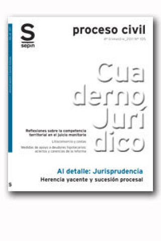 Knjiga HERENCIA YACENTE Y SUCESION PROCESAL EDITORIAL SEPIN