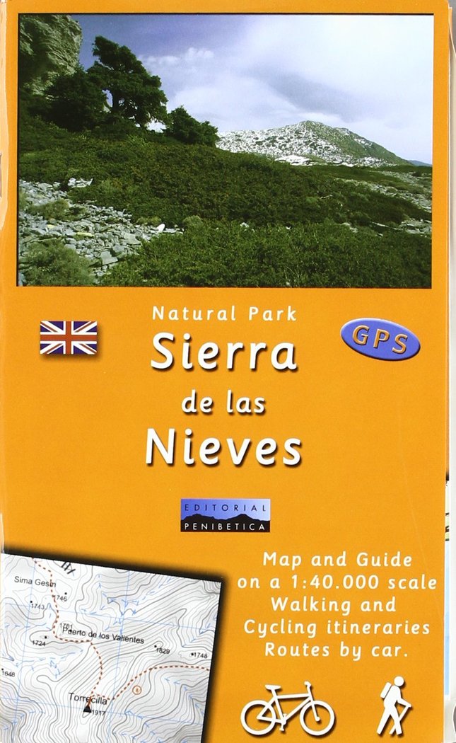 Kniha Sierra de las nieves, parque natural SIERRA VELASCO