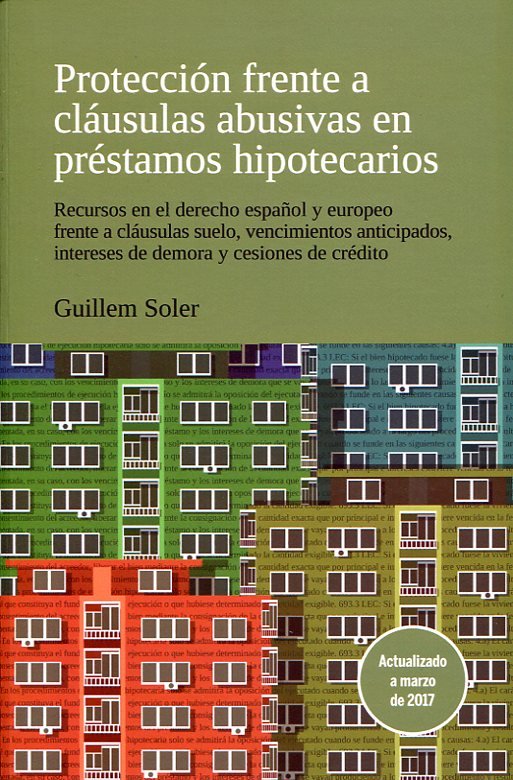 Kniha PROTECCION FRENTE A CLAUSULAS ABUSIVAS EN PRESTAMOS HIPOTECARIOS SOLER