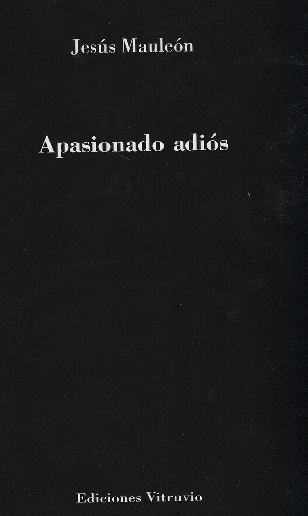 Knjiga APASIONADO ADIóS MAULEóN