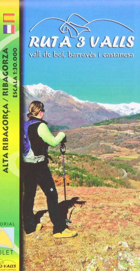 Boek RUTA 3 VALLS. VALL DE BOI, BARRAVéS I CASTANESA EDITORIAL PIOLET